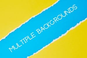 Css multiple backgrounds