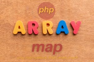 The php array map syntax