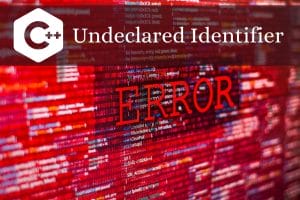 Undeclared identifier in c errors