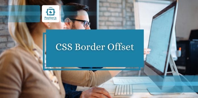 How to set the border offset css style