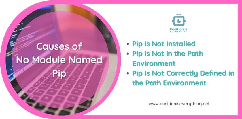 Causes of no module named pip
