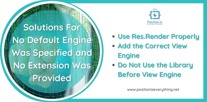 Solutions for no default engine was specified and no extension was provided