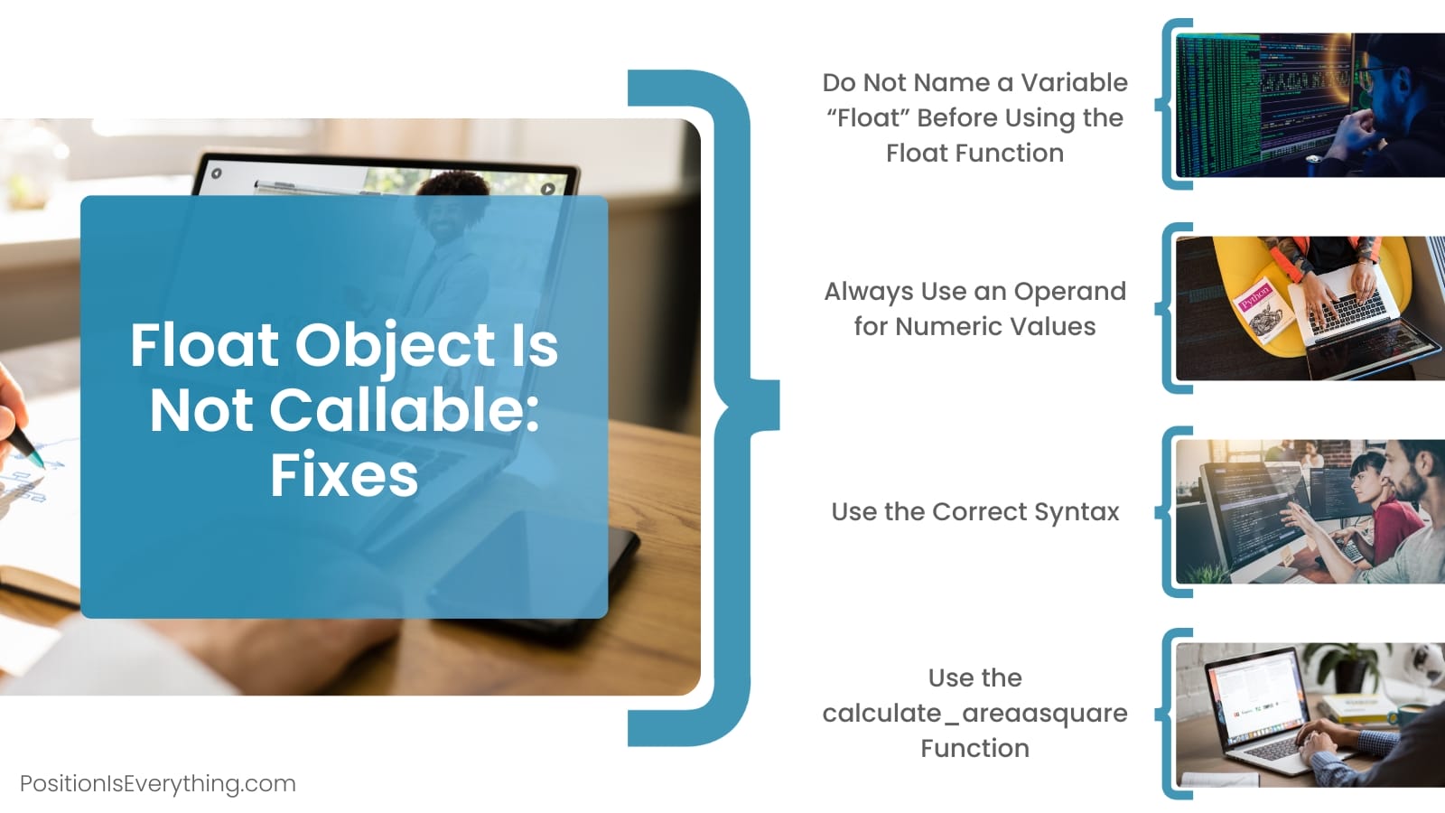 Float Object Is Not Callable: Causes And Solutions In Detail