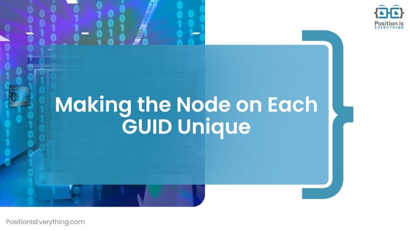 Making the node on each guid unique