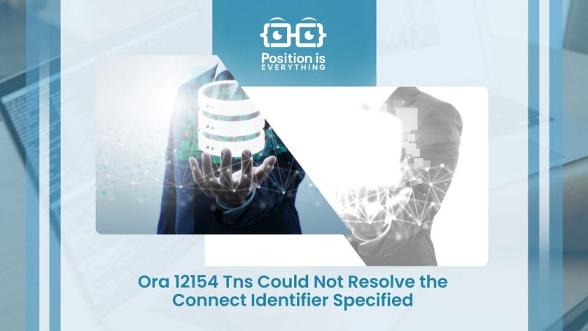 Ora 12154 Tns Could Not Resolve the Connect Identifier
