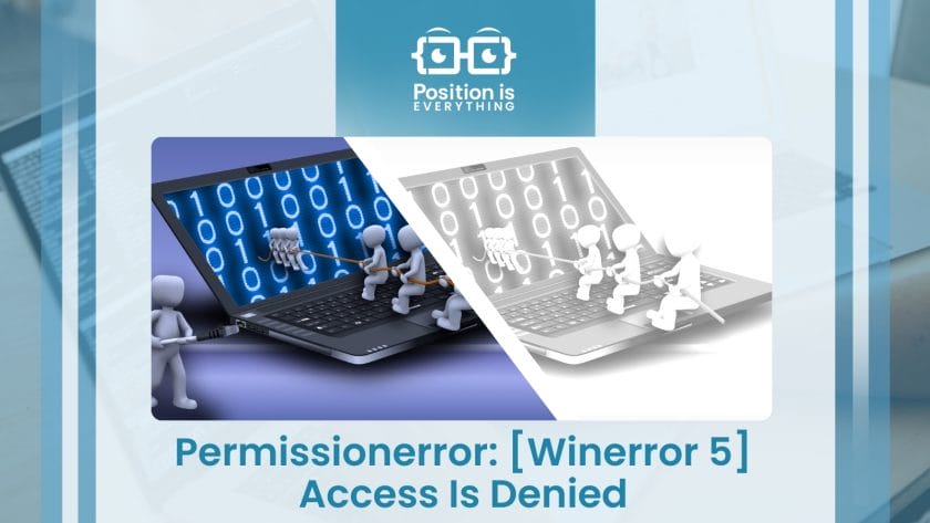Permissionerror Winerror 5 Access Is Denied