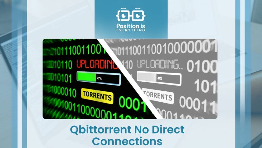 qbittorrent no direct connections vpn service