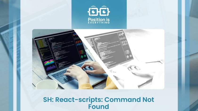 SH React scripts Command Not Found