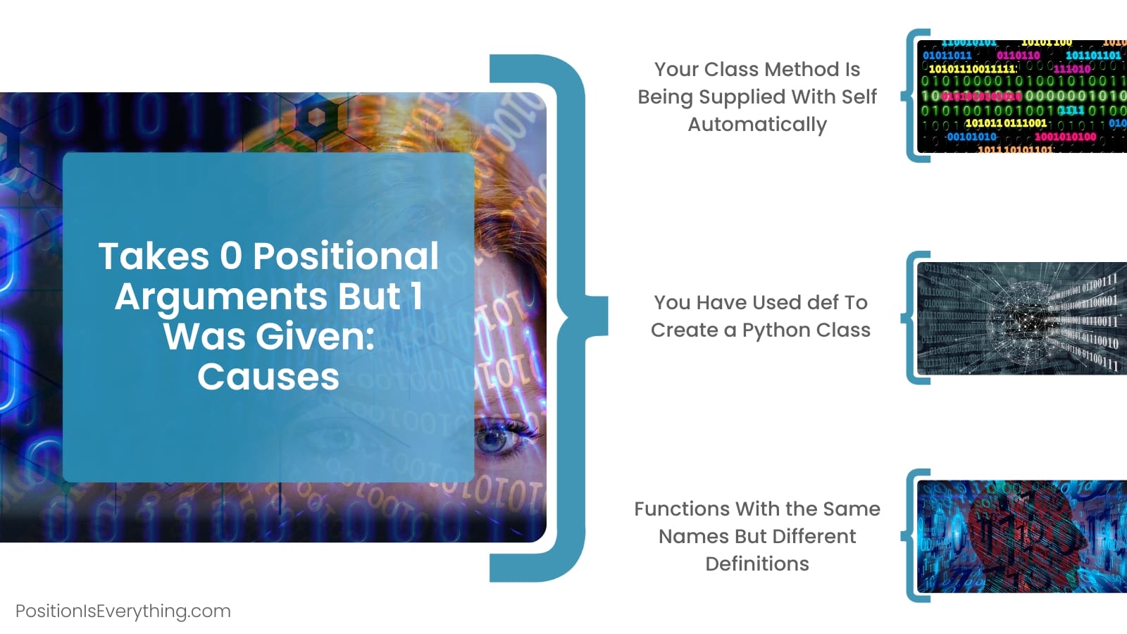 Takes 0 Positional Arguments But 1 Was Given: Debugged Takes 0 Positional Arguments But 1 Was Given: Debugged