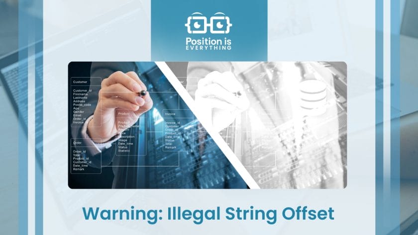Warning Illegal String Offset