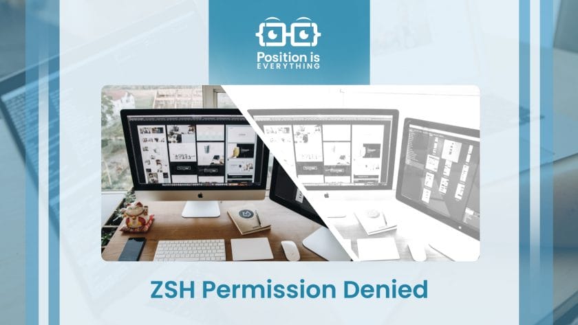 ZSH Permission Denied