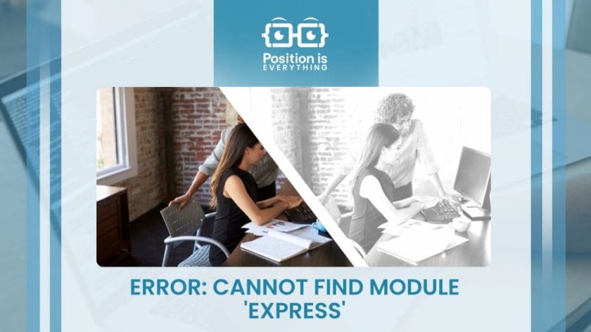 error cannot find module express