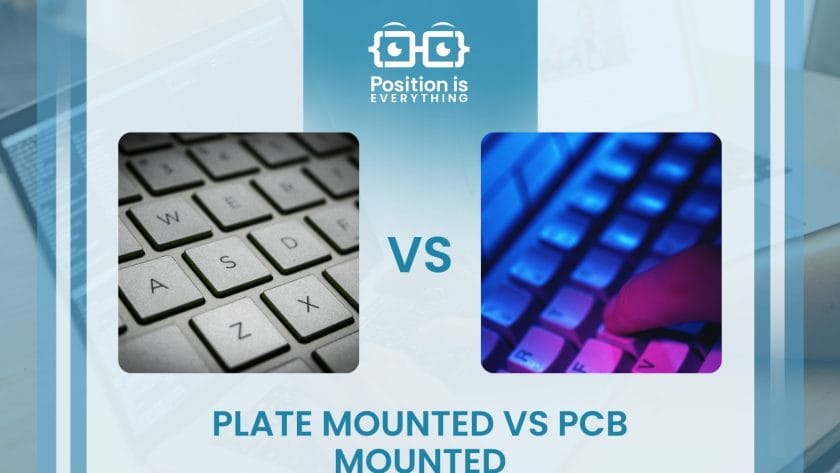 the plate mounted vs pcb mounted
