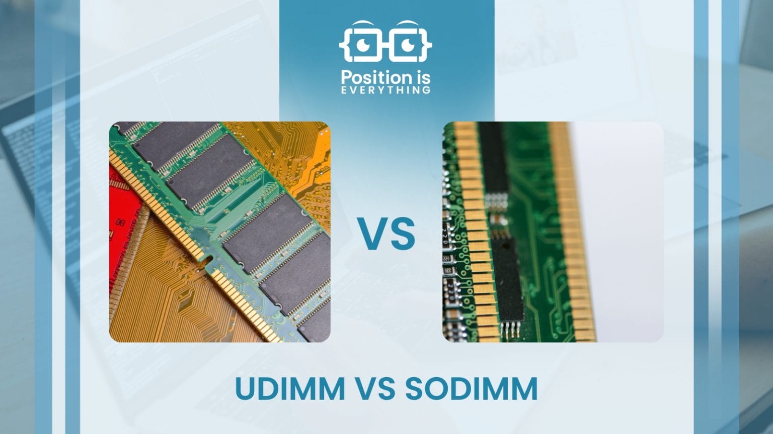 UDIMM vs SODIMM: Key Differences Between These Memory Modules ...