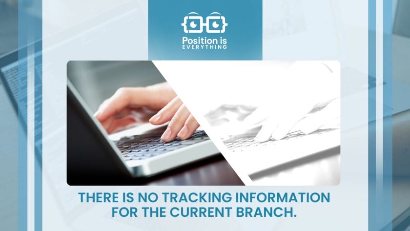 there is no tracking information for the current branch
