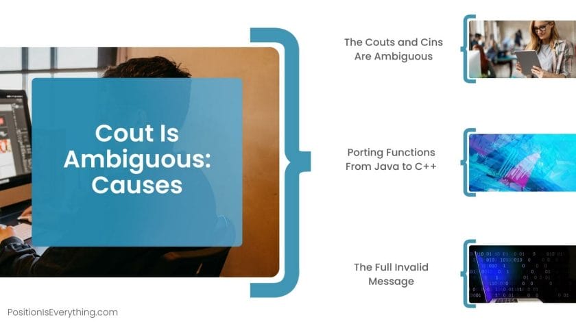 Cout Is Ambiguous Causes