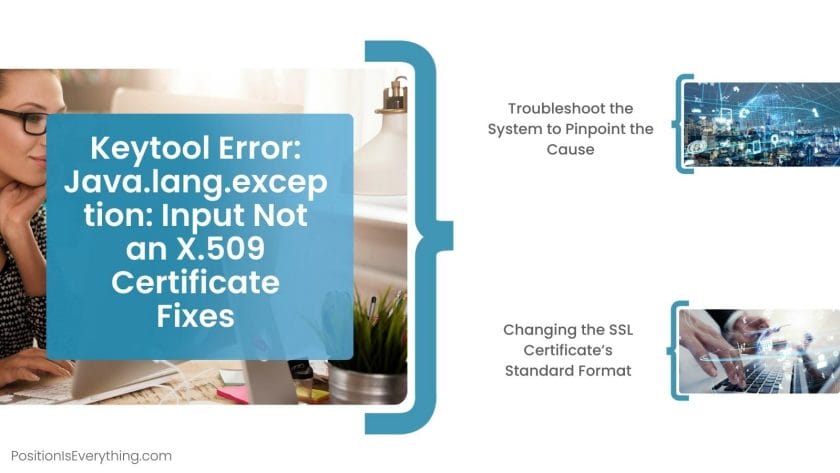 Keytool Error Java.lang .exception Input Not an X.509 Certificate Fixes