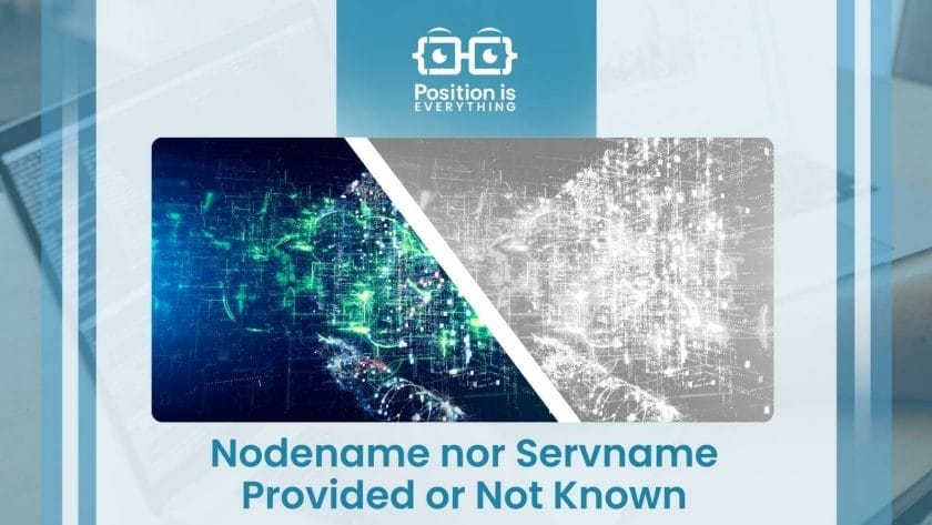 Nodename nor Servname Provided or Not Known