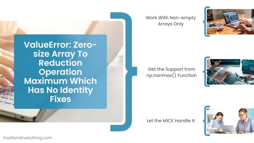 ValueError Zero size Array To Reduction Operation Maximum Which Has No Identity Fixes