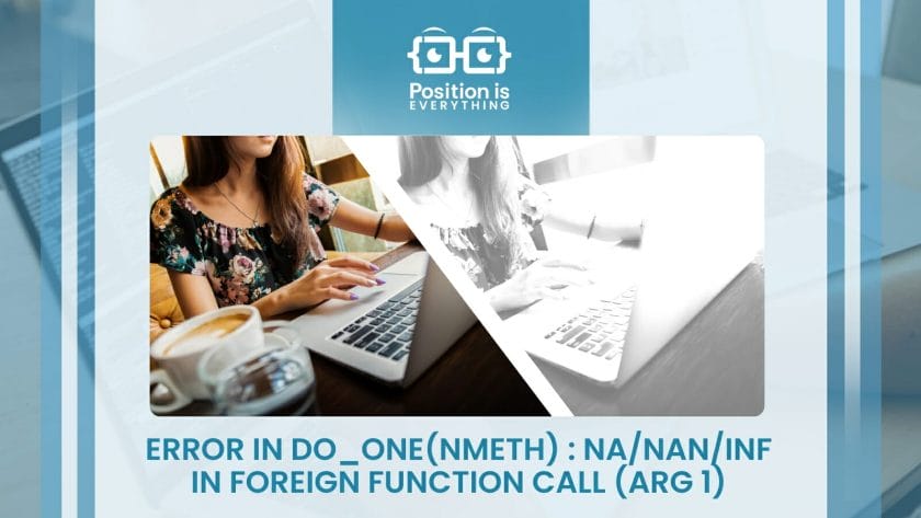 error in do onenmeth na nan inf in foreign function call arg 1