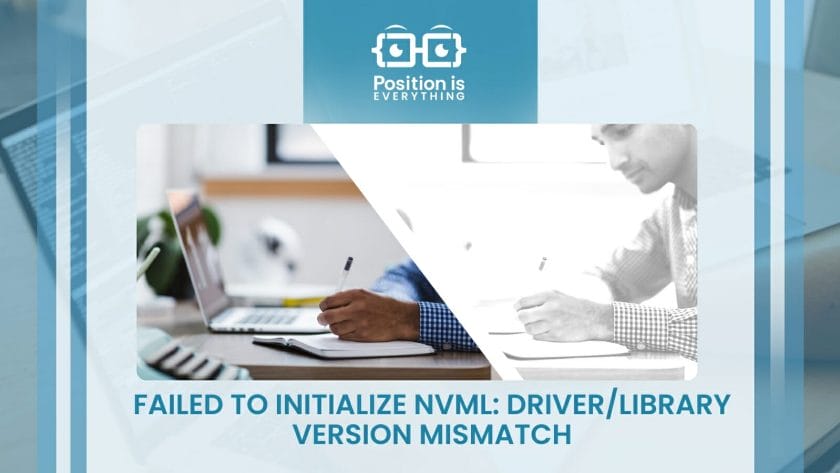 failed to initialize nvml driver library version mismatch