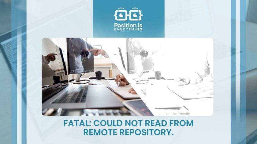fatal could not read from remote repository