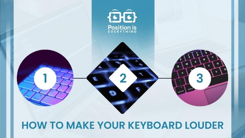 how to make your keyboard louder