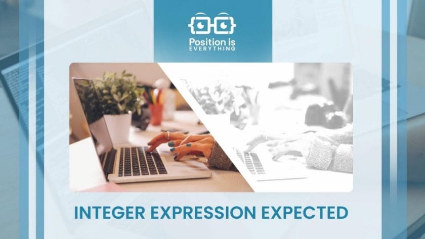 integer expression expected