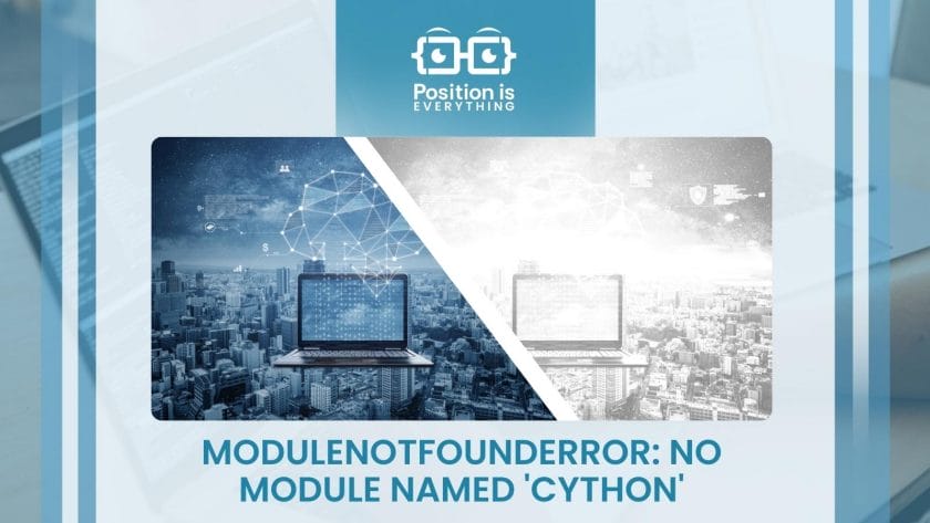 modulenotfounderror no module named cython