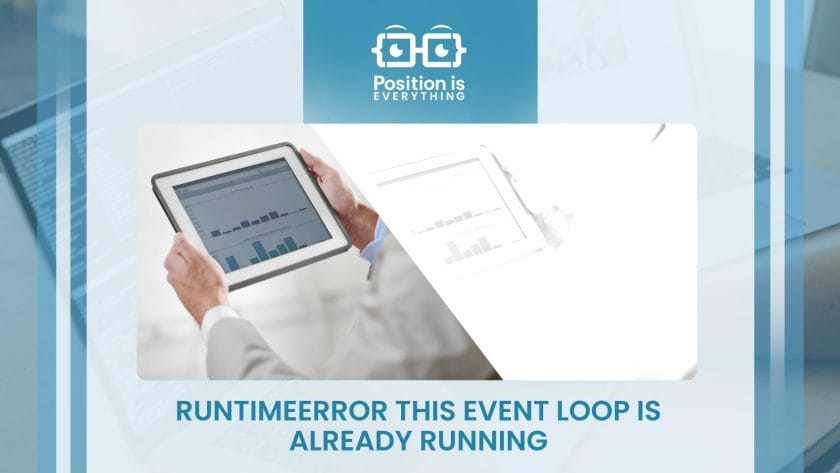 runtimeerror this event loop is already running