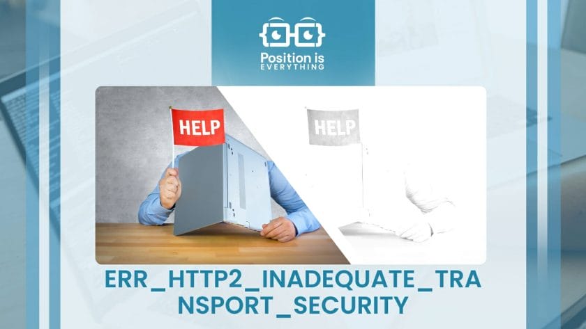 Err http2 inadequate transport security