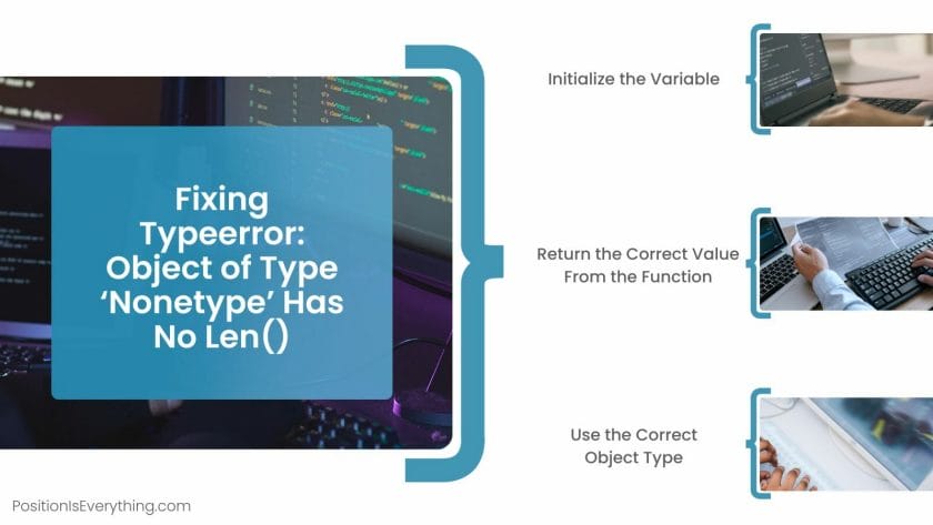 Solutions for Typeerror Object of Type ‘Nonetype Has No Len