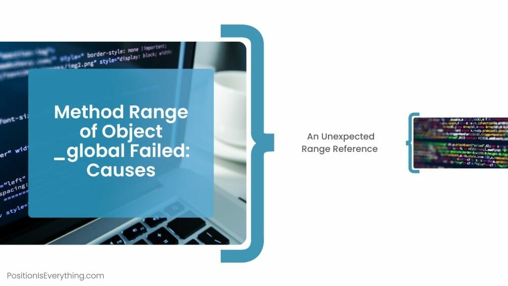 Method Range of Object global Failed: Grab the Solutions Position Is Method Range of Object global Failed: Grab the Solutions Position Is