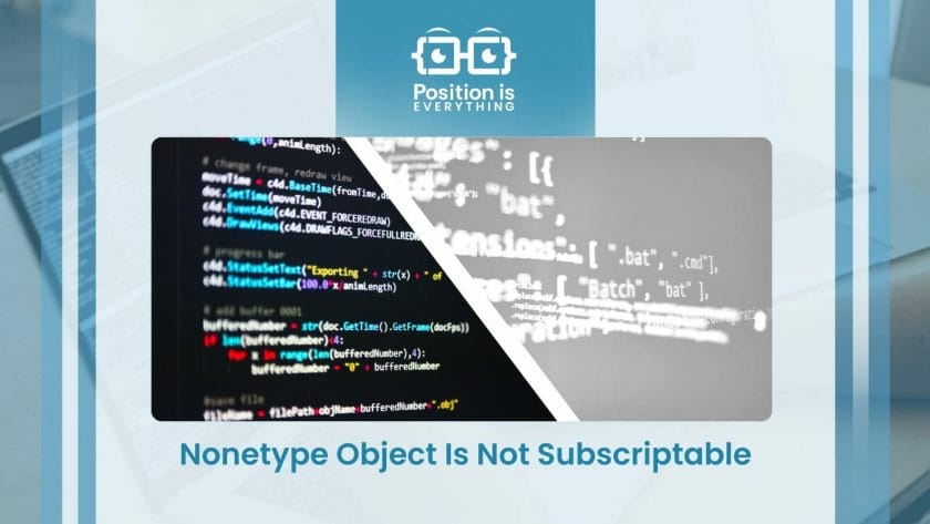Nonetype Object Is Not Subscriptable