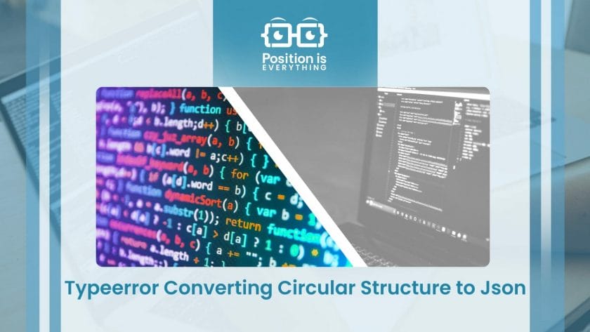 Typeerror Converting Circular Structure