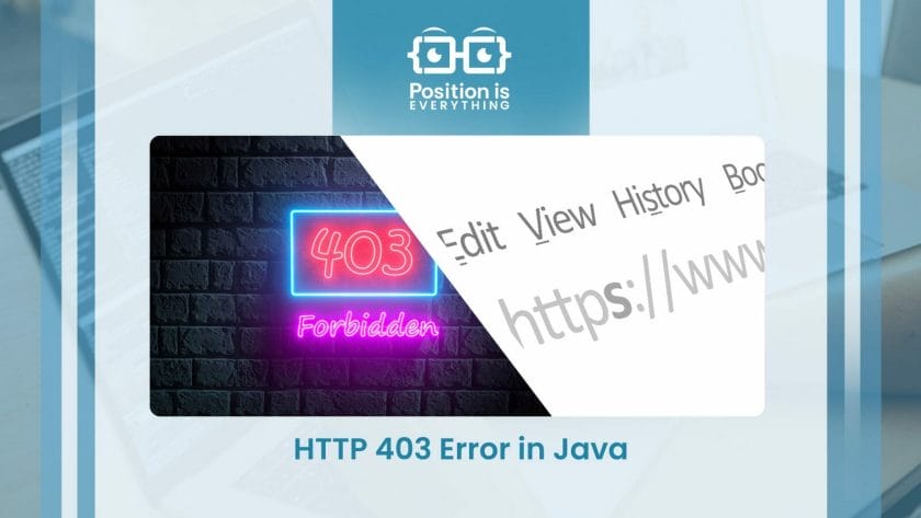 HTTP 403 Error in Java