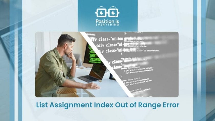 List Assignment Index Out of Range Error