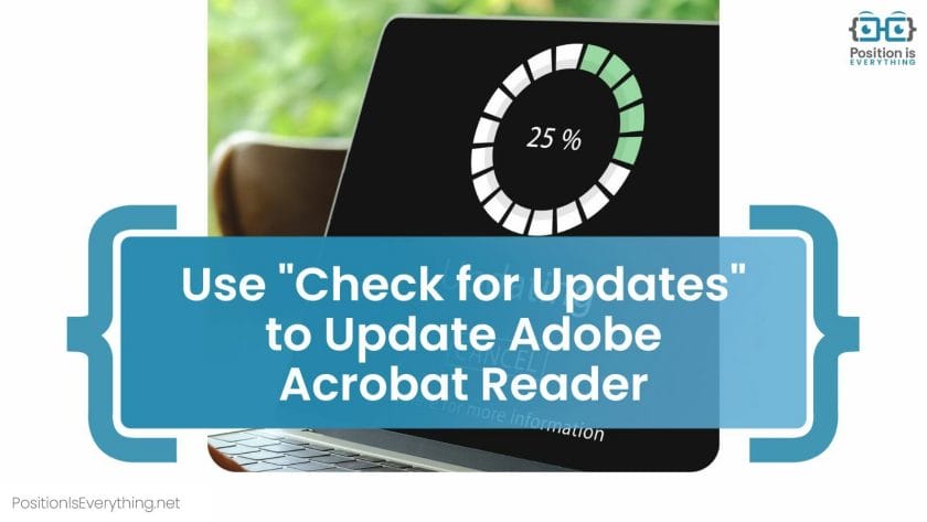 Check for Updates in Adobe Acrobat Reader