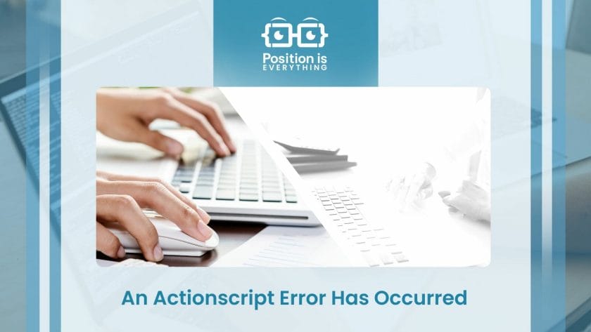 An Actionscript Error Has Occurred