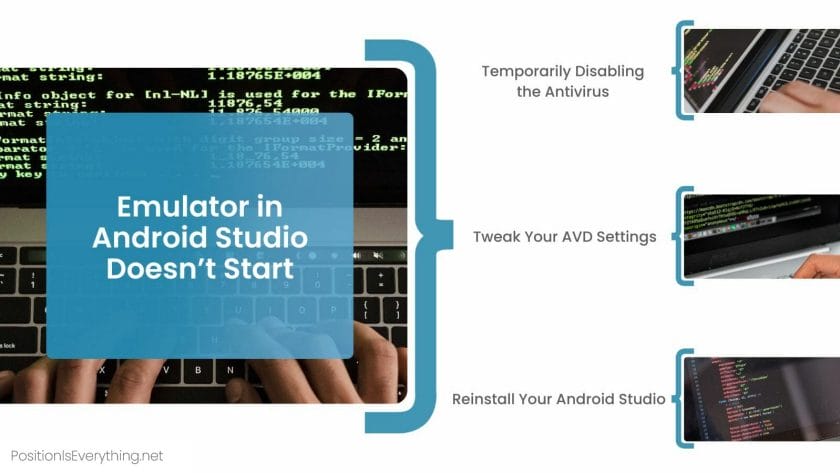 Repairing Emulator in Android Studio That Doesnt Start