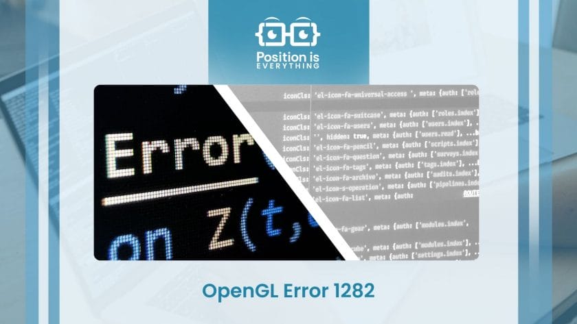 Opengl Error 1282