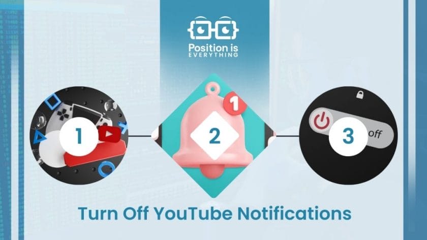 How to Turn Off YouTube Notifications ~ Position Is Everything