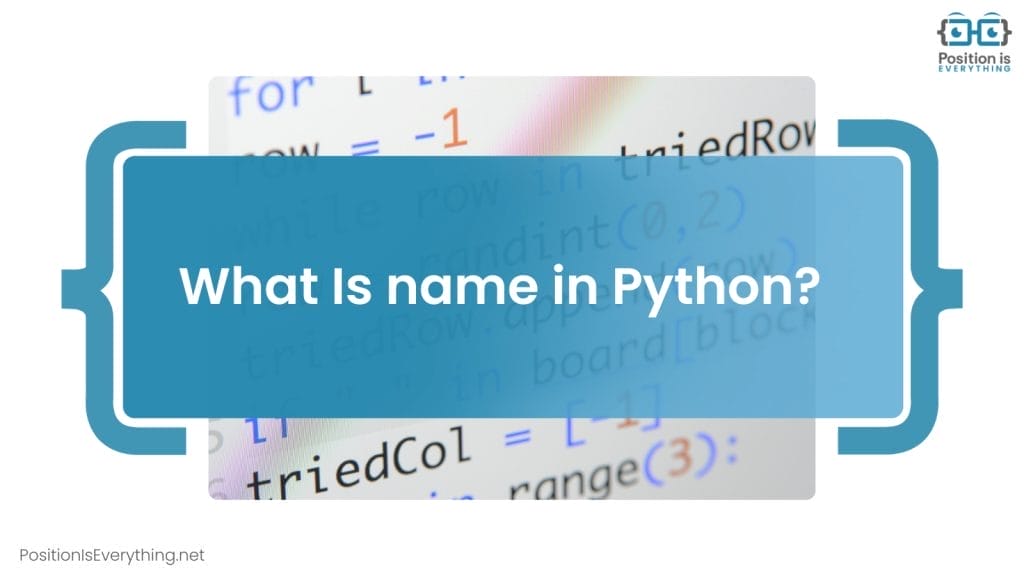 Python if main: Unveiling Its Role in Effective Coding - Position Is ...