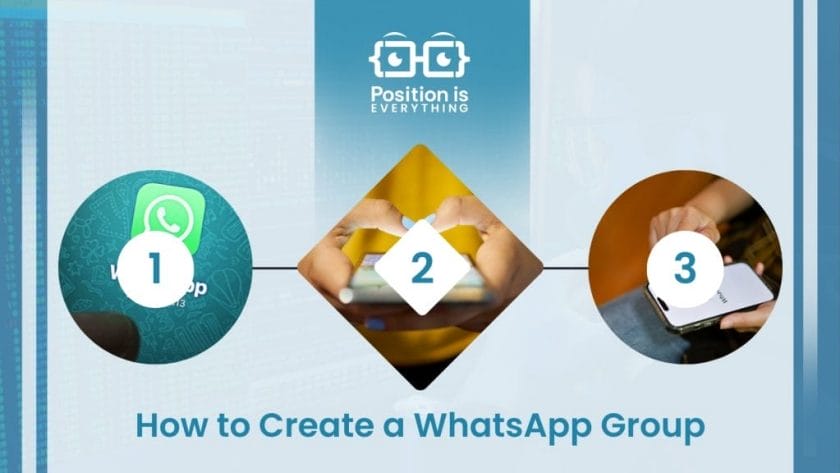 How to Create a WhatsApp Group~ Position Is Everything