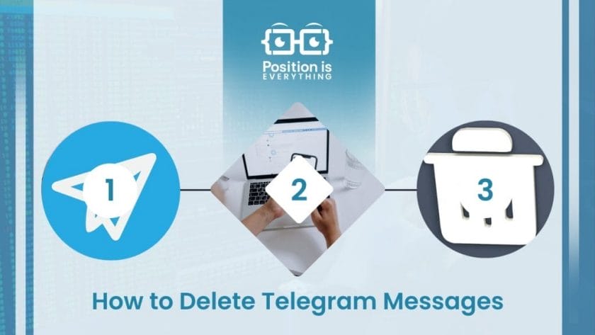How to Delete Telegram Messages ~ Position Is Everything