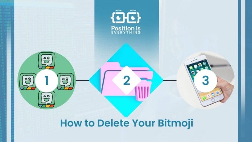 How to Delete Your Bitmoji ~ Position Is Everything