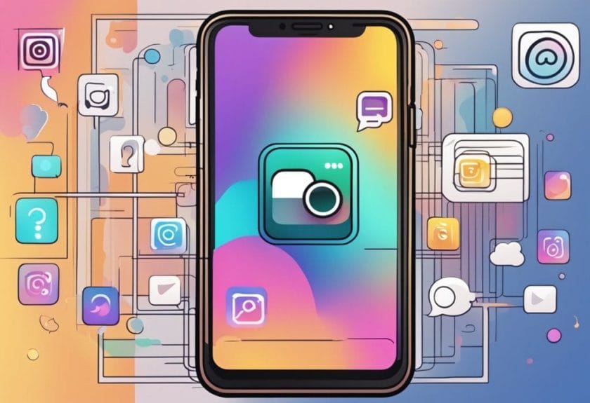 Instagram Icon On a Phone ~ Position Is Everything