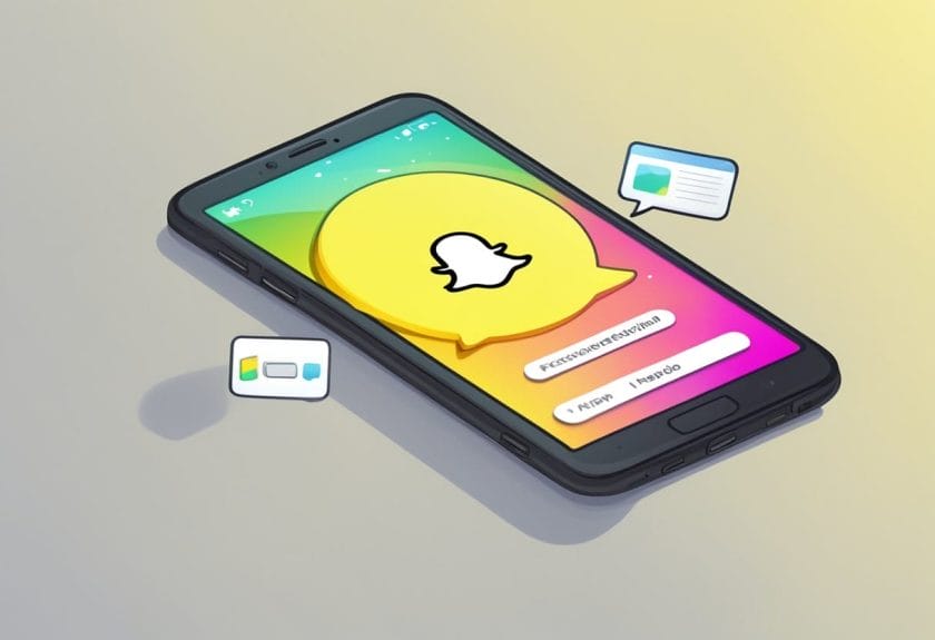 Snapchat Logo On a Cellphone ~ Position Is Everything