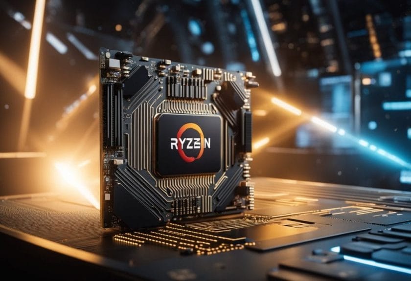 Ryzen CPU Standing In Light ~ Position Is Everything